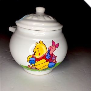 Disney Winnie the Pooh sugar bowl in mint shape